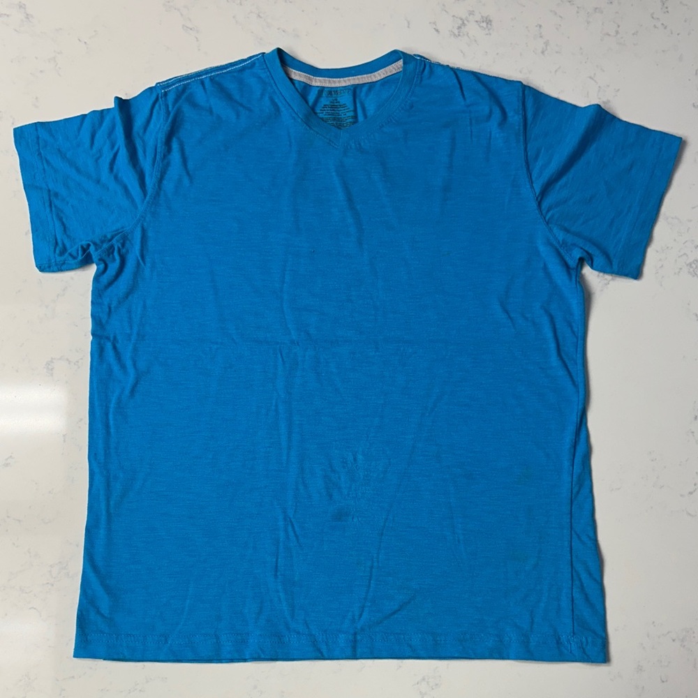 No Boundaries Bright Blue Men's Short Sleeve Tee